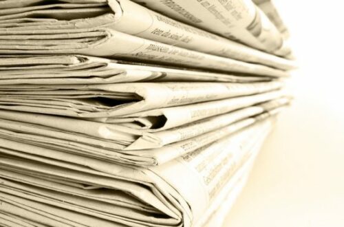 Article : Papier journal, une seconde vie qui ne rassure pas